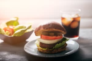 Hamburguesa Vegana Beyond Burger. Receta en Sous Vide